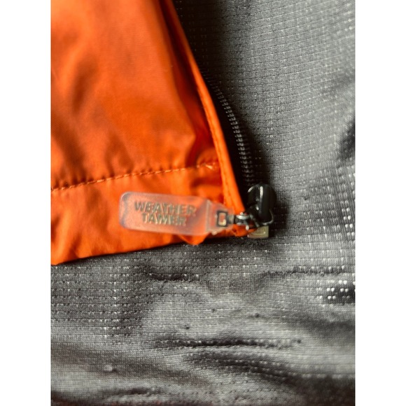 Weather Tamer Men's light coat orange windbreaker size large - Picture 7 of 12